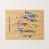 9. Tag Puzzlen des Weihnachten(neun Damen) Puzzle (Horizontal)