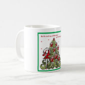 9. Tag von Weihnachten Kaffeetasse (Vorderseite Links)