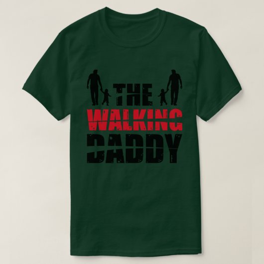9 the walking dad T-Shirt (Design vorne)