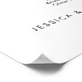 9 Tische modernisieren unsere Lieblings-Sitzkarte Poster (Ecke)