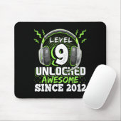 9 Unlocks Phantastisch 2012 Videospiel 9. Geburtst Mousepad (Mit Mouse)