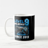9 Unlocks Phantastisch 2013 Videospiel 9. Geburtst Kaffeetasse (Links)