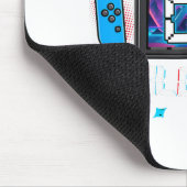 9 Unverriegelter Gamer 9. Geburtstag Geschenk Vide Mousepad (Ecke)