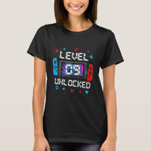 9 Unverriegelter Gamer 9. Geburtstag Geschenk Vide T-Shirt