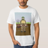 9# US WWI Rifleman T-Shirt (Vorderseite)