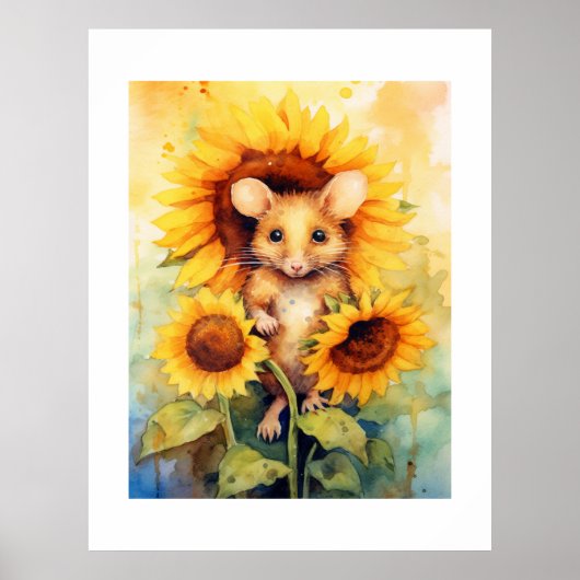 9 von 17 Sonnenblumengarten Miceville Poster (Vorne)