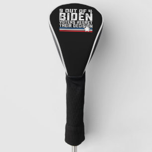 9 von 4 Biden-Wählern bedauern ihre Entscheidung Golf Headcover