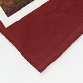 9 Vorlage und Personalisierter Text Fleecedecke (Ecke)