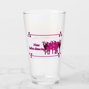 9. Weihnachtsfeiertag - Neun Ladys Dancing Glas