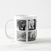 9 x Foto Collage Labrador Hund liebt benutzerdefin Kaffeetasse (Links)