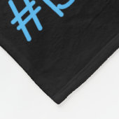 9 Year Old Birthday Girl Coquette Bow 9th Birthday Fleecedecke (Ecke)