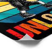 9 Years Old Dabbing Boy Bruh 9th Level Unlocked Bi Poster (Ecke)