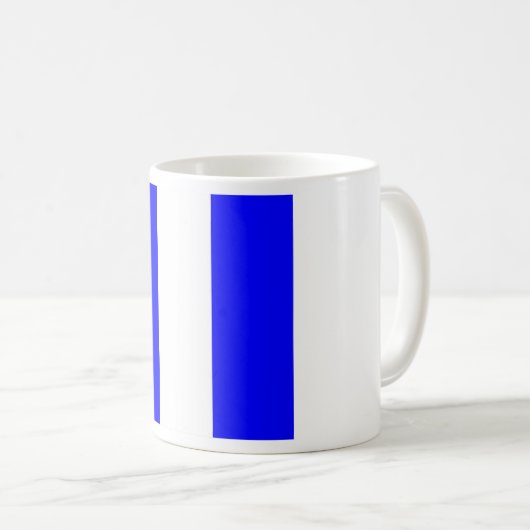 9 Zeichen des nautischen Alphabets Kaffeetasse (VorderseiteRechts)