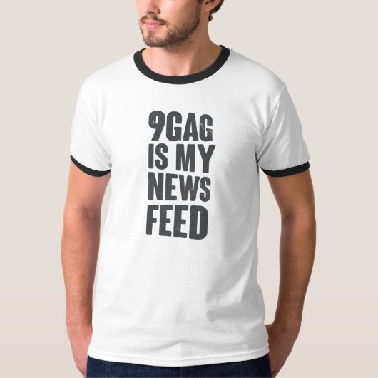 9gag ist meine Nachrichten füttern T-Shirt (Vorderseite)