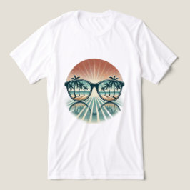 9os Vintage Sonnenbrille Sommer Tri-Blend Shirt