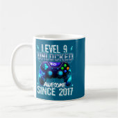 9th Birthday Boy Level 9 Gamer 9 Year Video Game P Kaffeetasse (Links)