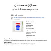 9th birthday red blue t-shirt add a name karte