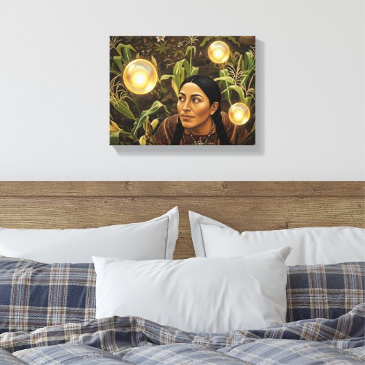 9th Century Light Orb -  Leinwanddruck (Insitu (Schlafzimmer))