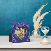 9th Wedding Jubiläum Lapis Lazuli Frame Fotoplatte (InSitu)