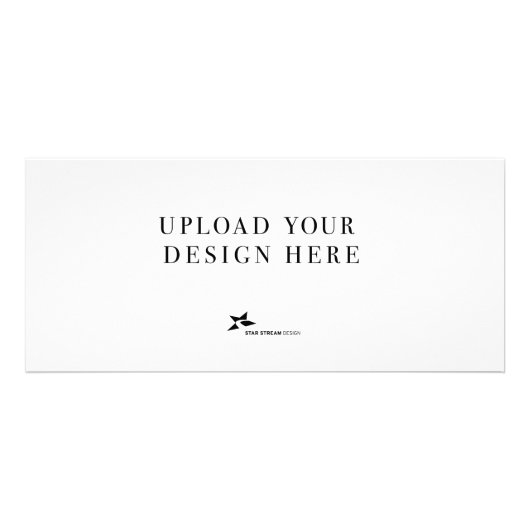 9x4 Landschaftsmenü oder Rackkarte Werbekarte (Hinten)