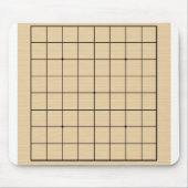 9x9 gehen Brett Mousepad (Vorne)