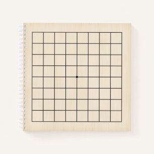 9x9 Goban für Puzzle & Games individuell anpassbar Notizblock