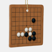 9x9 Igo Board mit Stones Personalisiert Keramikornament (Rechts)
