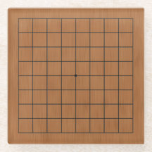 9x9 Miniatur Goban Brown Wood Textur
