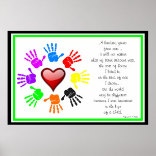 A0001.I machte einen Unterschied.Poster.1 Poster