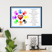 A0001.I machte einen Unterschied.Poster.2 Poster (Heimbüro)