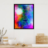 A001. Zu lachen oft und viel. - Durchsetzbare Prin Poster (Küche)