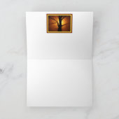 A03 Licht einer Lampe - Zitat-Karte des inspiriere Karte (Innenseite)