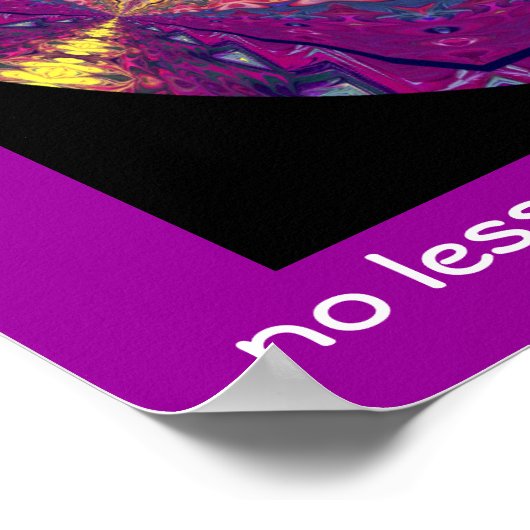 A04 "Kind des Universums" - Desiderata Poster.2 Poster (Ecke)