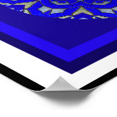 A05 Celtic Knot Kaleidoscopic - Irish Blessing.6 Poster (Ecke)