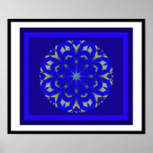 A05 Celtic Knot Kaleidoscopic - Irish Blessing.6 Poster (Vorne)