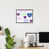 A07b Gift of Life Poster - Version 1.Black Border (Heimbüro)