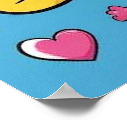 A0- Ein Happyhoo-Poster Poster (Ecke)