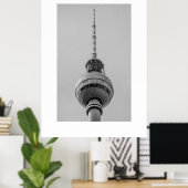 A0 Größe Berliner Fernsehturm Poster (Heimbüro)