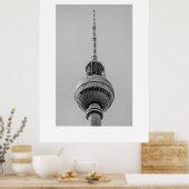 A0 Größe Berliner Fernsehturm Poster (Küche)