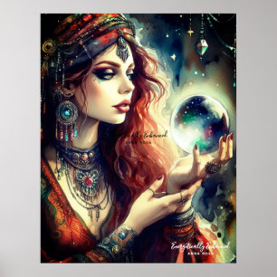 *~* A100 Psychische Boho Sinti und Roma 10 Crystal Poster