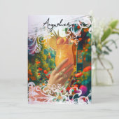 *~* A101 29 FOTO Cocktail ÜBERALL BACHELORETTE Einladung (Stehend Vorderseite)