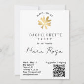 *~* A101 29 FOTO Cocktail ÜBERALL BACHELORETTE Einladung (Rückseite)