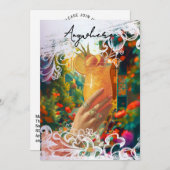 *~* A101 29 FOTO Cocktail ÜBERALL BACHELORETTE Einladung (Vorne/Hinten)