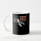 A10 A-10 Thunderbolt Warthog Brrt Shark mouth Kaffeetasse (Links)