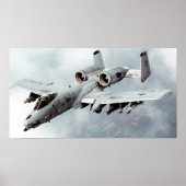 A10-Thunderbolb-II-Poster Poster (Vorne)