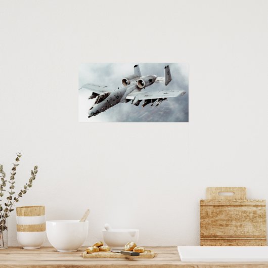 A10-Thunderbolb-II-Poster Poster (Küche)