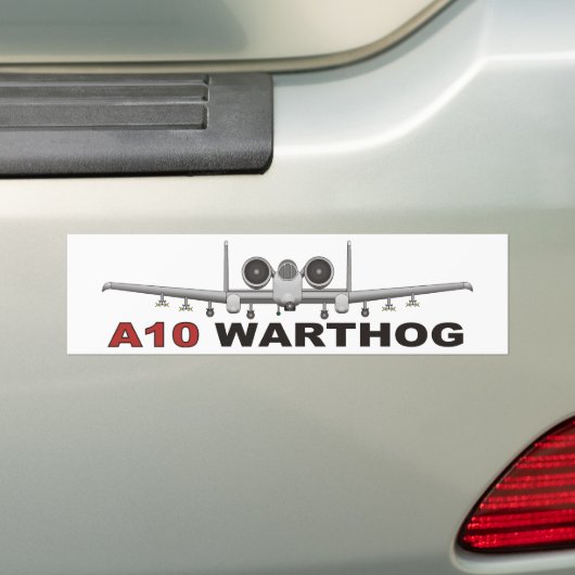 A10 Thunderbolt II das Warthog Autoaufkleber (Auf Auto)