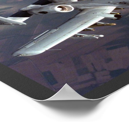 A10 THUNDERBOLT POSTER (Ecke)