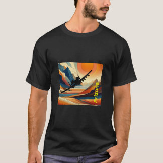 A10 Warthog Over Arizona T-Shirt