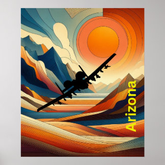 A10 Warthog Poster. Poster